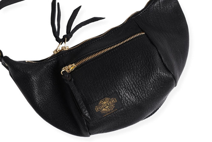 WESTRIDE/ウエストライド】LEATHER MINI SHOULDER BAG BKG1