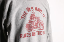 画像をギャラリービューアに読み込む, 【WESTRIDE/ウエストライド】RW SWEAT:THE W’S HAVE IT H.GRY
