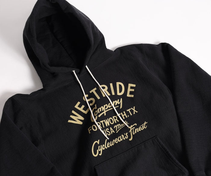 WESTRIDE/ウエストライド】RW HOODIE 25-02 BLK – Stroke Clothing