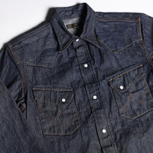 画像をギャラリービューアに読み込む, 【WESTRIDE/ウエストライド】 WESTERN COWBOY SHIRTS BLUE
