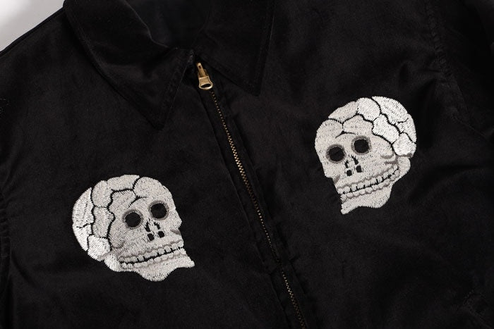 WESTRIDE/ウエストライド】 FOREVER SKULL SOUVENIR JACKET – Stroke