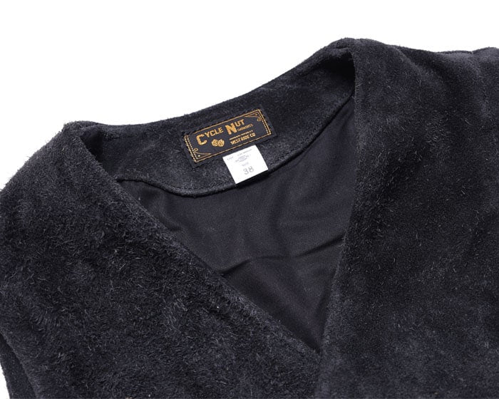 CYCLE NUT GARMENTS】PAN-AM VEST BLK RO – Stroke Clothing