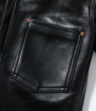 画像をギャラリービューアに読み込む, 【BUZZ RICKSON&#39;S/バズリクソンズ】WILLIAM GIBSON COLLECTION BLACK LEATHER BLOUSE
