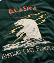 画像をギャラリービューアに読み込む, 【TAILOR TOYO/テーラー東洋】Late 1950s Style Velveteen Souvenir Jacket “POLAR BEAR” × “ALASKA MAP”
