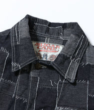 画像をギャラリービューアに読み込む, 【SUGAR CANE/シュガーケーン】FICTION ROMANCE 9.5oz. PATCHWORK DENIM WORK COAT
