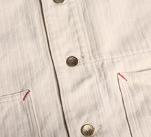 画像をギャラリービューアに読み込む, 【WESTRIDE/ウエストライド】ENGINEER WW2 COVERALL CUSTOM CREAM
