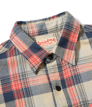 画像をギャラリービューアに読み込む, 【SUGAR CANE/シュガーケーン】TWILL CHECK WORK SHIRT
