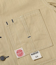 画像をギャラリービューアに読み込む, 【HEADLIGHT/ヘッドライト】 10oz. RANDOM HBT WORK VEST

