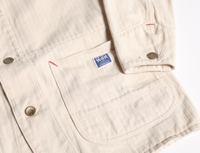 WESTRIDE/ウエストライド】ENGINEER WW2 COVERALL CUSTOM CREAM