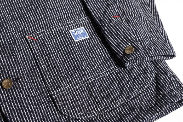 WESTRIDE/ウエストライド】ENGINEER WW2 COVERALL HICKORY – Stroke