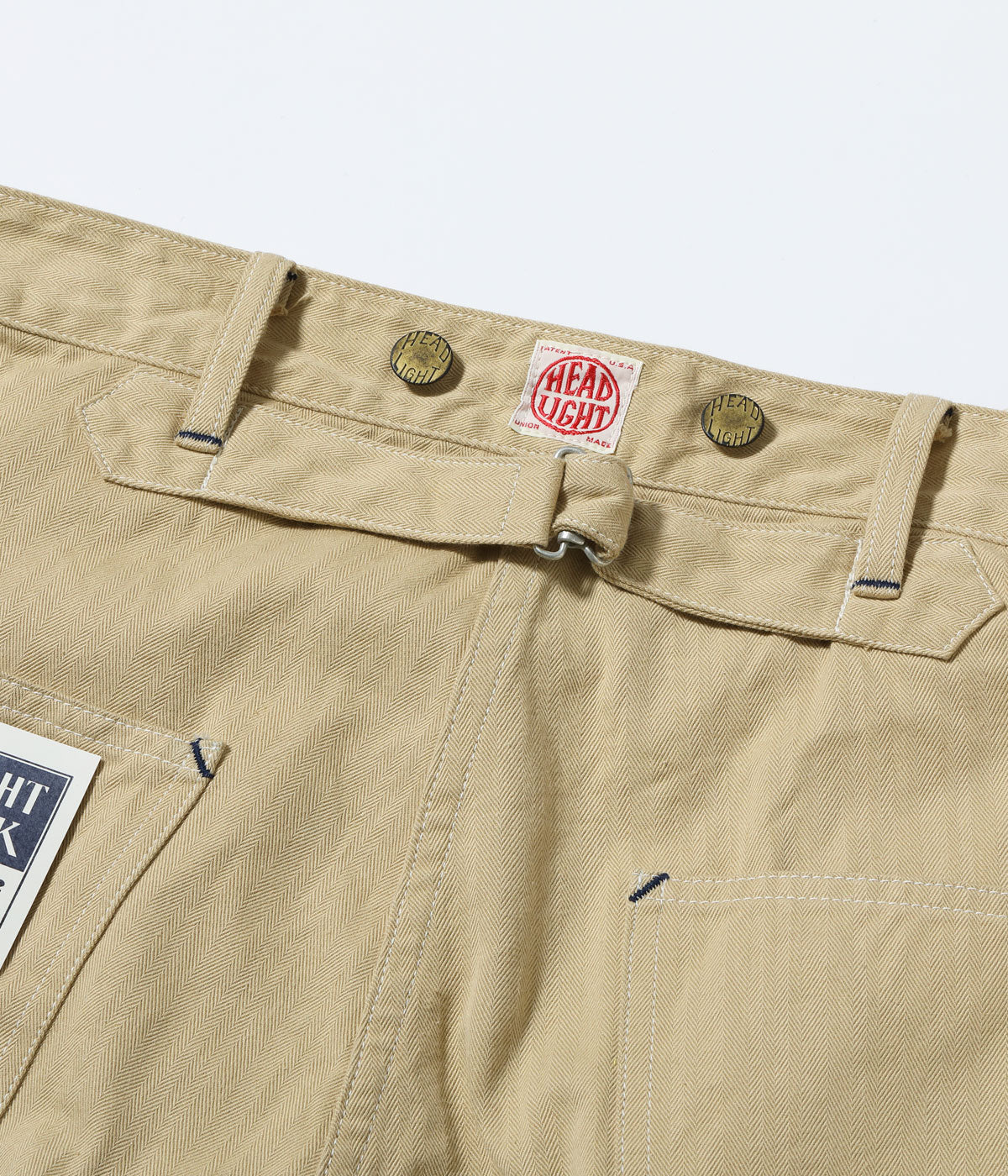 HEADLIGHT/ヘッドライト】10oz. RANDOM HBT WORK DUNGAREES – Stroke 