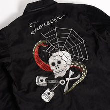 画像をギャラリービューアに読み込む, 【WESTRIDE/ウエストライド】 FOREVER SKULL SOUVENIR JACKET
