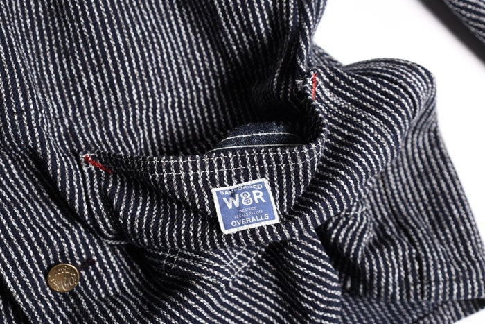 WESTRIDE/ウエストライド】ENGINEER WW2 COVERALL HICKORY – Stroke