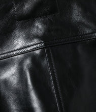 画像をギャラリービューアに読み込む, 【BUZZ RICKSON&#39;S/バズリクソンズ】WILLIAM GIBSON COLLECTION BLACK LEATHER BLOUSE
