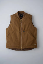 画像をギャラリービューアに読み込む, 【BLUCO/ブルコ】RIB COLLAR DUCK VEST

