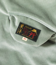 画像をギャラリービューアに読み込む, 【TAILOR TOYO/テーラー東洋】Mid 1950s Style Velveteen Souvenir Jacket “BLACK EAGLE” × “JAPAN MAP”
