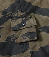 画像をギャラリービューアに読み込む, 【BUZZ RICKSON&#39;S/バズリクソンズ】WILLIAM GIBSON COLLECTION BLACK TIGER PATTERN TROUSERS OVER DYE
