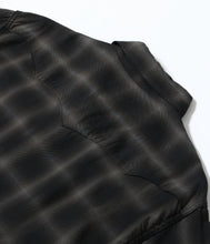 画像をギャラリービューアに読み込む, 【SUGAR CANE/シュガーケーン】OMBRE CHECK WESTERN SHIRT

