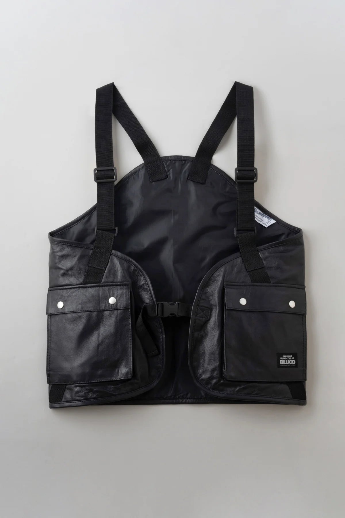 BLUCO/ブルコ】LEATHER UTILITY VEST – Stroke Clothing BLUCO/ブルコ】LEATHER UTILITY VEST – Stroke Clothing