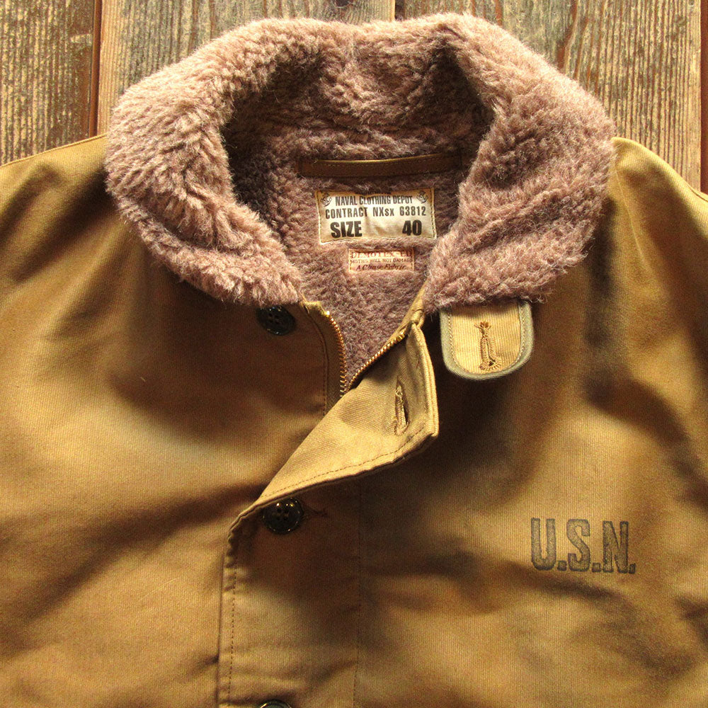 バズリクソンズ TYPE N-1 DEPARTMENT DEMOTEX-ED n-1デッキジャケット