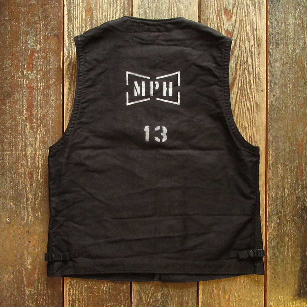 【FREEWHEELERS/フリーホイーラーズ】“MOTOR PSYCLONE HEADQUARTER” DECK WORKER VEST