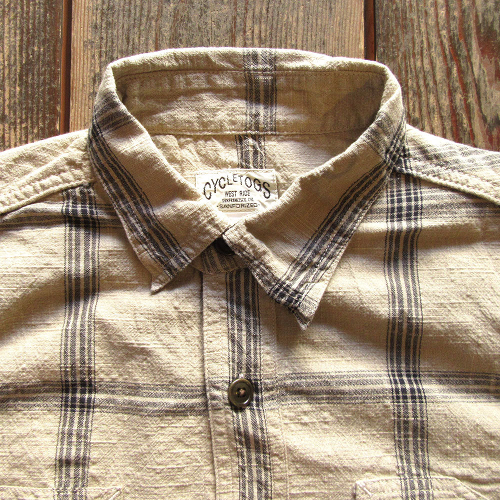 WESTRIDE/ウエストライド】PCH SHIRTS BEG CHK – Stroke Clothing