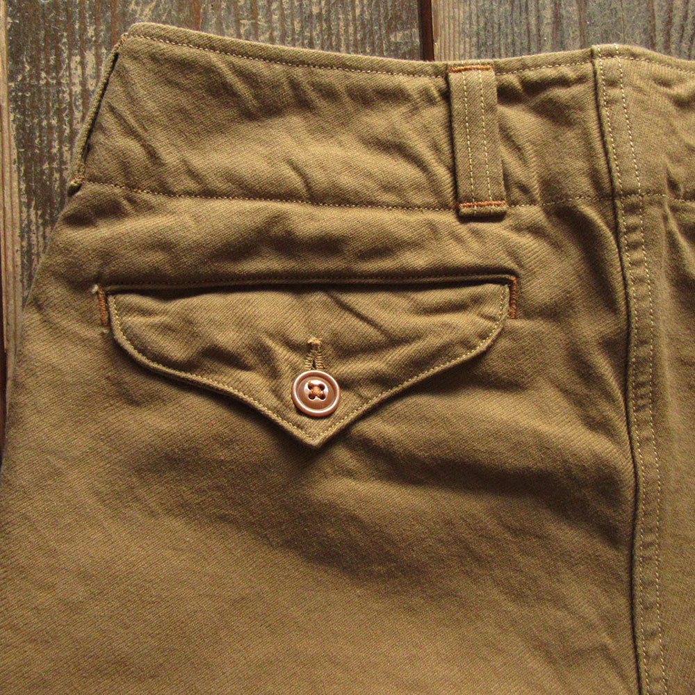 Freewheelers Aviators Trouser - Yarn-Dyed Dark Beige | SON