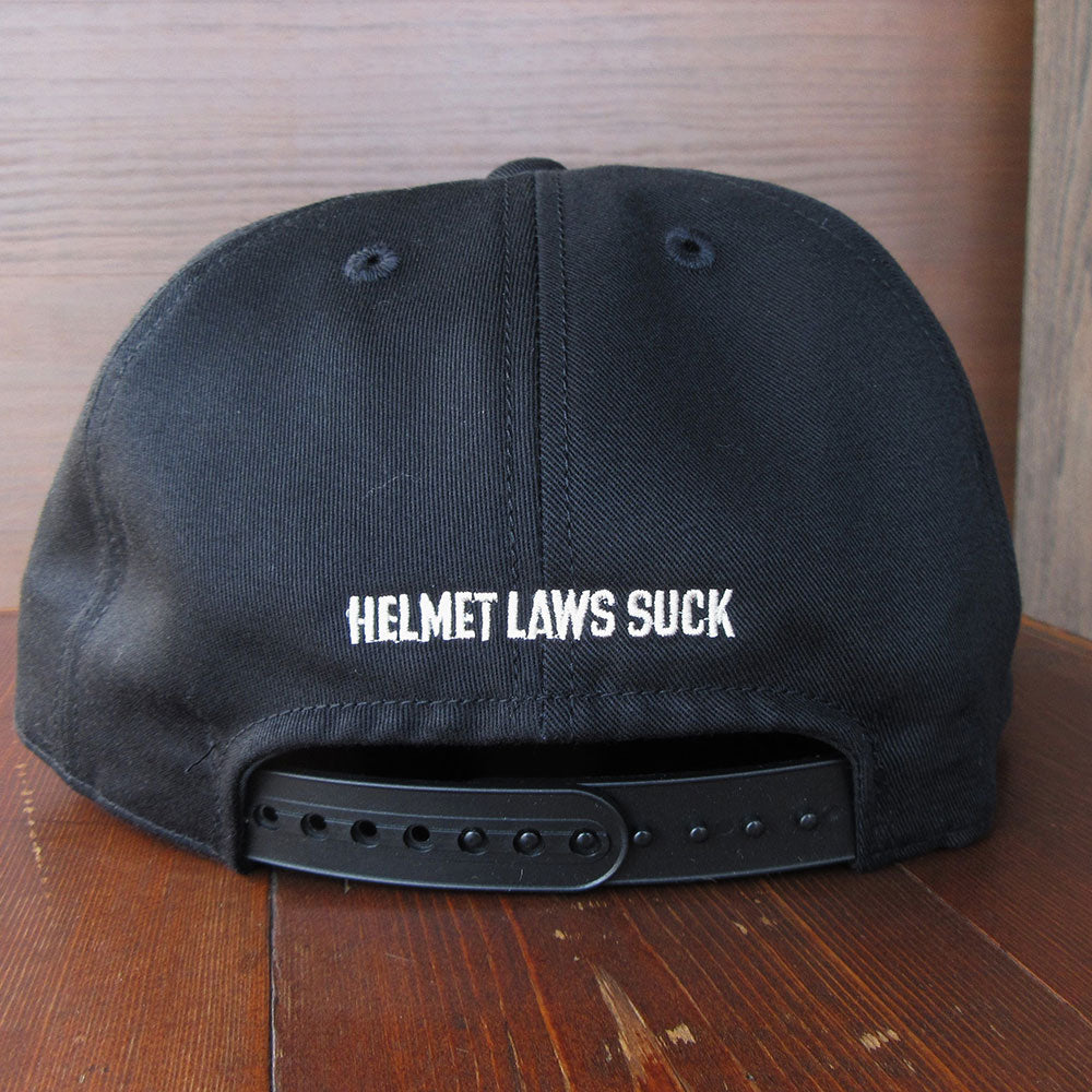 【FREEWHEELERS/フリーホイーラーズ】“HELMET LAWS SUCK” BLACK