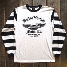 画像をギャラリービューアに読み込む, 【WESTRIDE/ウエストライド】POWER DRY BORDER SLEEVE LONG TEE WHT/BLK
