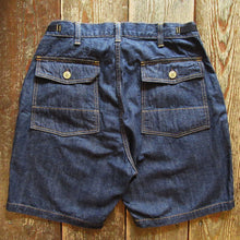 画像をギャラリービューアに読み込む, 【FREEWHEELERS/フリーホイーラーズ】“SIDEWINDER” SHORTS 10.5oz INDIGO DENIM
