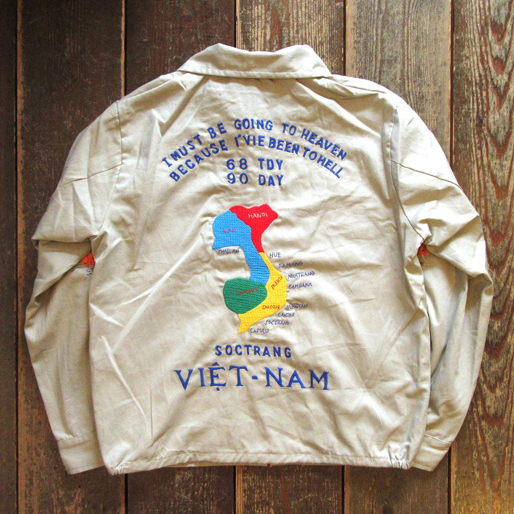 【TAILOR TOYO/テーラー東洋】Late 1960s Style Cotton Vietnam Jacket “VIETNAM MAP”