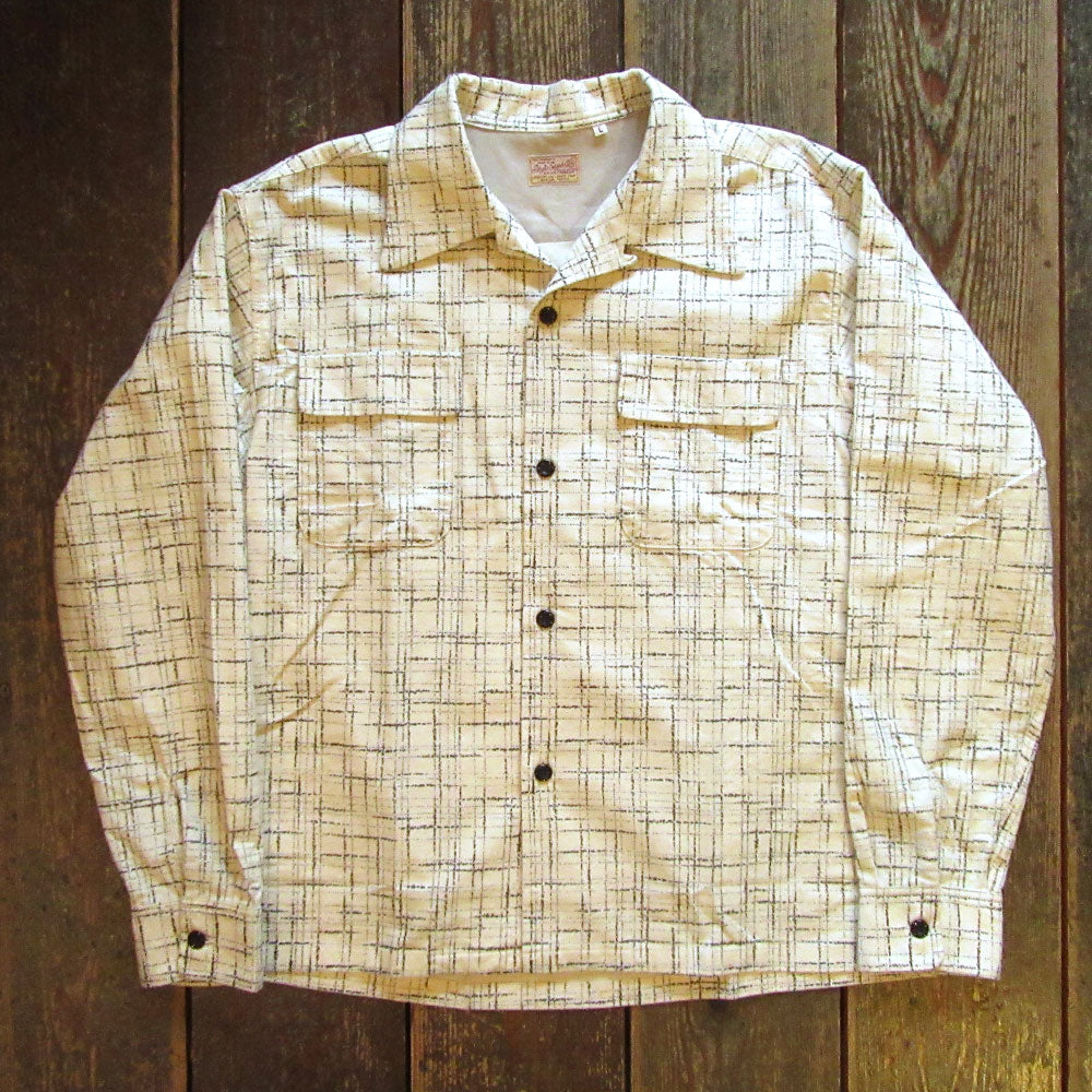 【STYLE EYES/スタイルアイズ】Mid 1950s Style Flannel Sports Shirt “SPLASH”