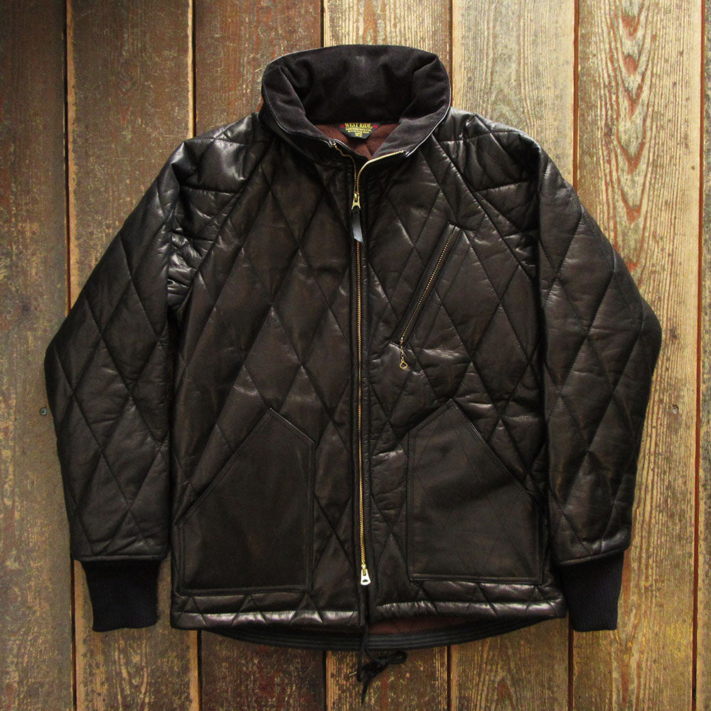 WESTRIDE/ウエストライド】MID VENTILE JKT BLK HORSEHIDE – Stroke