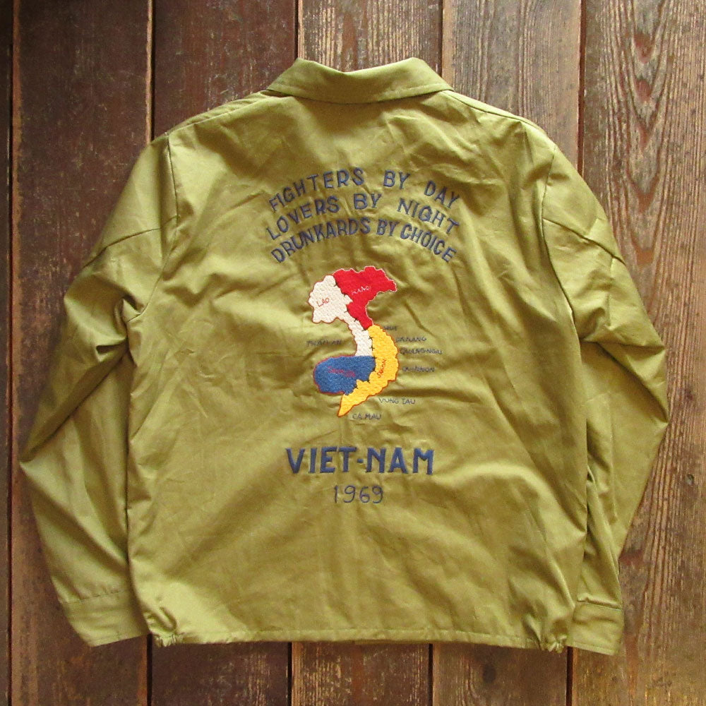 【TAILOR TOYO/テーラー東洋】Late 1960s Style Cotton Vietnam Jacket “VIETNAM MAP”