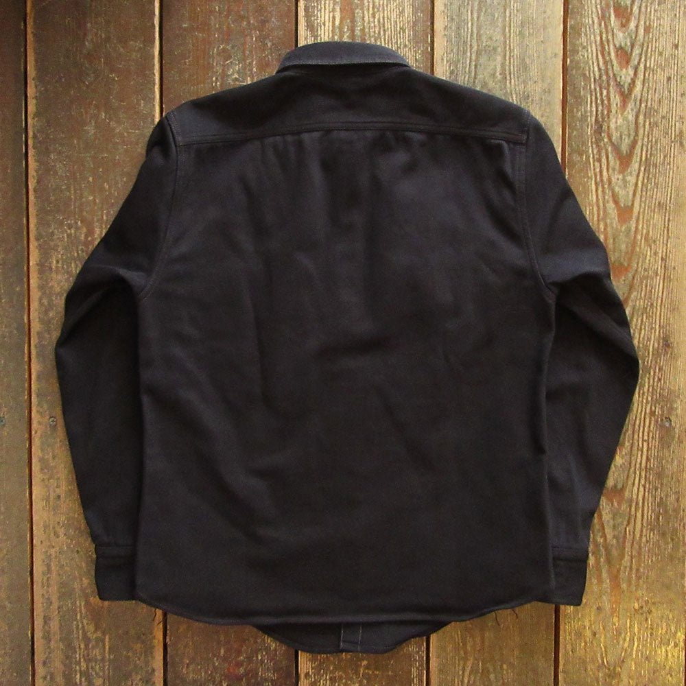 FREEWHEELERS/フリーホイーラーズ】“Gemsa” WORK SHIRT JET BLACK