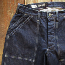 画像をギャラリービューアに読み込む, 【FREEWHEELERS/フリーホイーラーズ】“CHOPPER BUILDER” WORK TROUSERS 14oz INDIGO DENIM
