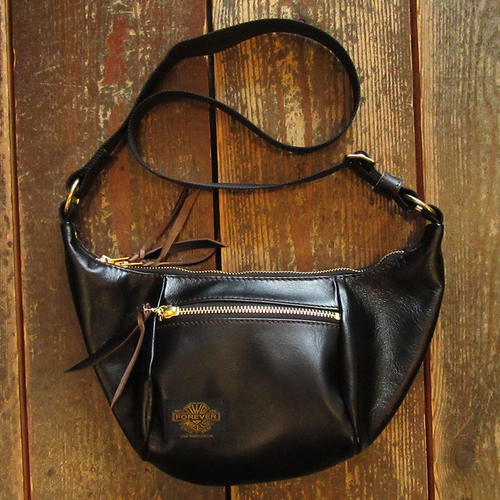 【WESTRIDE/ウエストライド】LEATHER MINI SHOULDER BAG BKH2