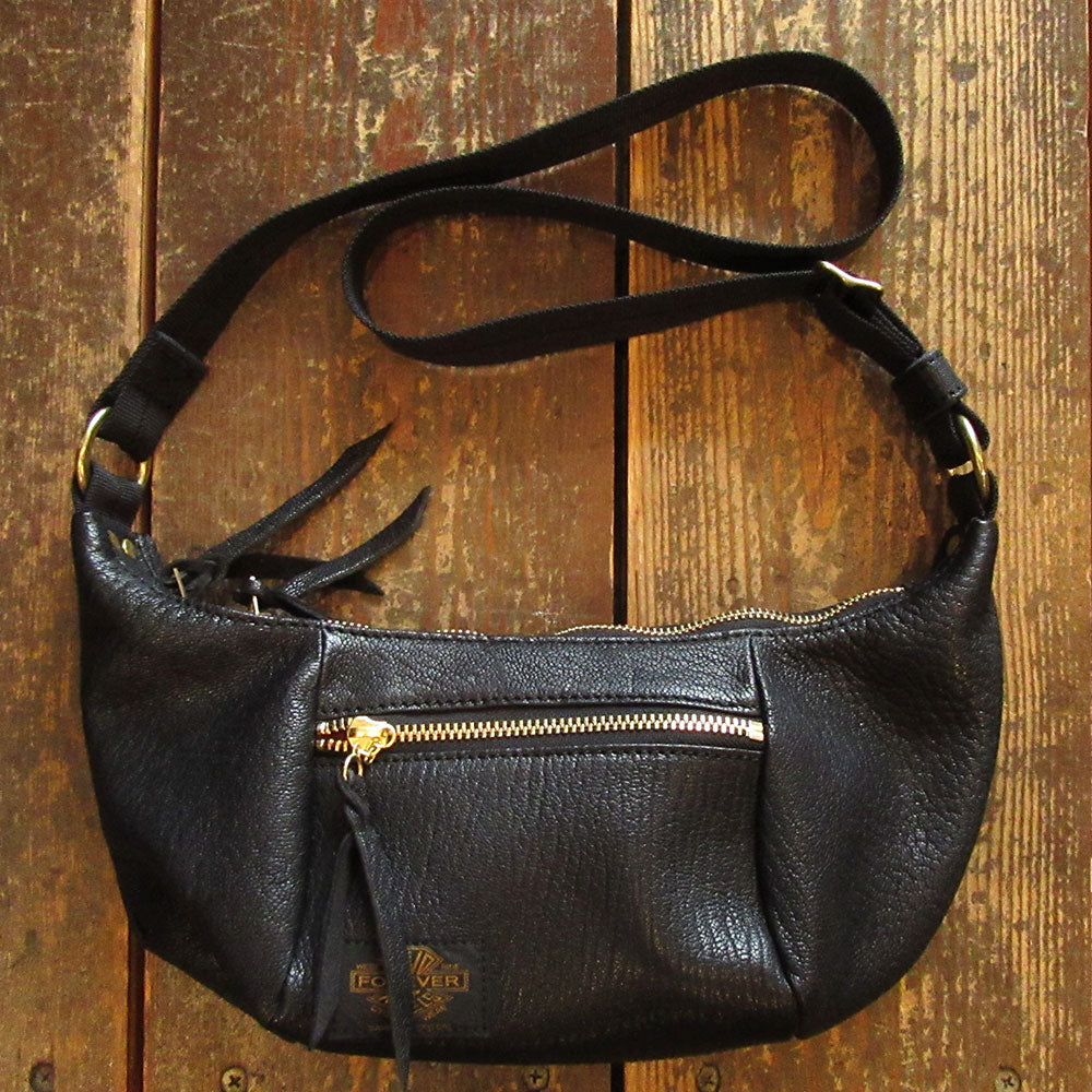 【WESTRIDE/ウエストライド】LEATHER MINI SHOULDER BAG BKG1