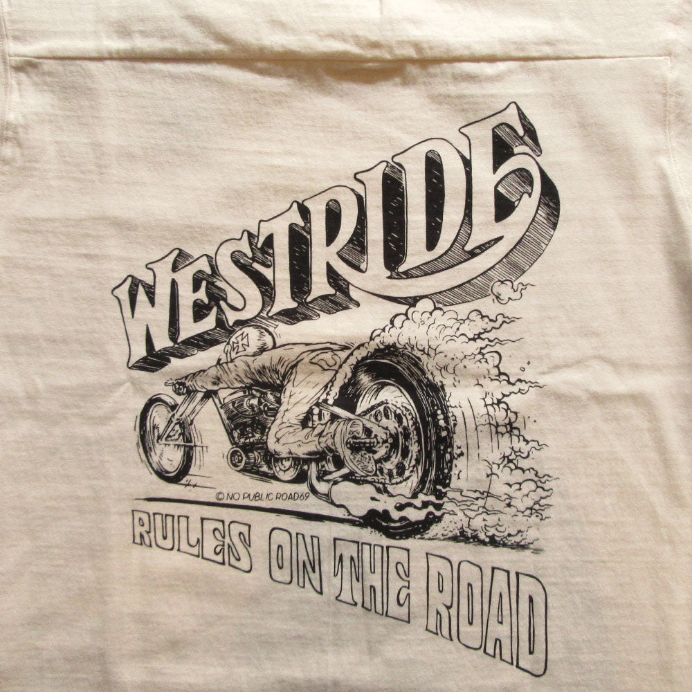 WEST RIDE ウエストライド フットボールT Tシャツ WEST RIDE/ウエストライド】Tシャツ/EAGLE FOOTBALL TEE