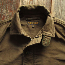 画像をギャラリービューアに読み込む, 【FREEWHEELERS/フリーホイーラーズ】“DECK WORKER JACKET” DARK KHAKI GREEN
