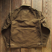 画像をギャラリービューアに読み込む, 【FREEWHEELERS/フリーホイーラーズ】“DECK WORKER JACKET” DARK KHAKI GREEN
