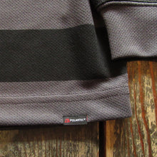 画像をギャラリービューアに読み込む, 【WESTRIDE/ウエストライド】POWER DRY BORDER LONG TEE GRY/BLK
