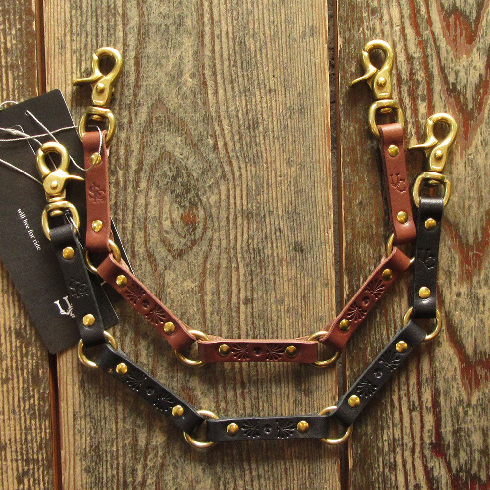 【UNCROWD/アンクラウド】LEATHER WALLET CHAINS