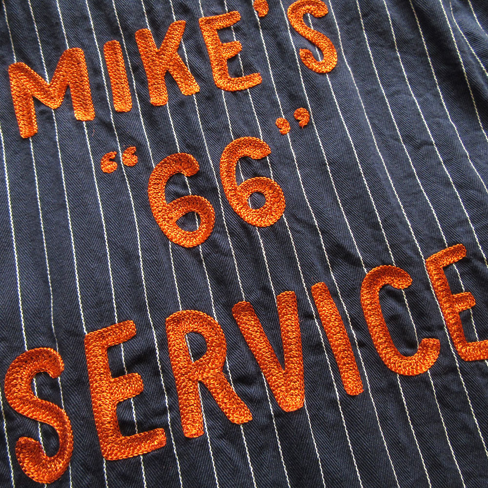 SUGAR CANE/シュガーケーン】COKE STRIPE WORK SHIRT with CHAIN