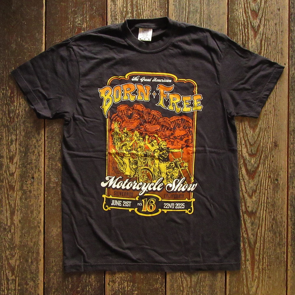 【BORN FREE】BORN FREE 16 OFFICIAL PRINTED S/S TEE