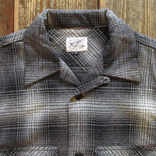 画像をギャラリービューアに読み込む, 【WESTRIDE/ウエストライド】 NAVY WORK SHIRTS BLK CHK
