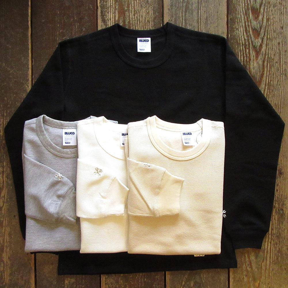 【BLUCO/ブルコ】CREW NECK THERMAL SHIRT