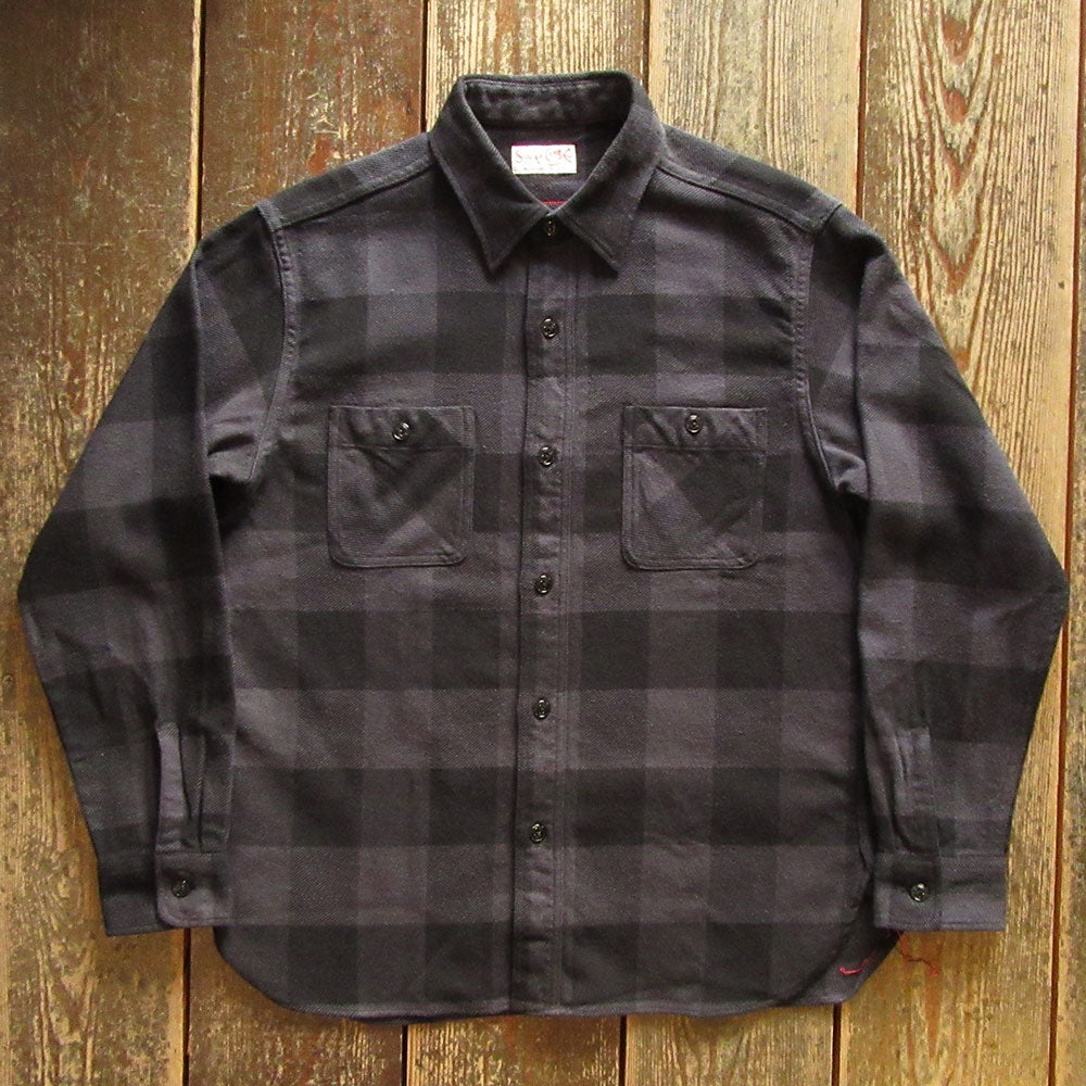 【SUGAR CANE/シュガーケーン】TWILL CHECK WORK SHIRT