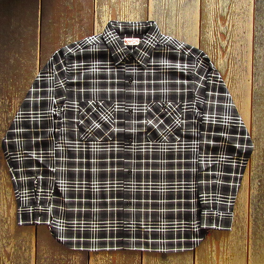 【SUGAR CANE/シュガーケーン】TWILL CHECK WORK SHIRT