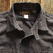 画像をギャラリービューアに読み込む, 【FREEWHEELERS/フリーホイーラーズ】&quot;Neal&quot; SHIRT BLACK PEPPER CHAMBRAY

